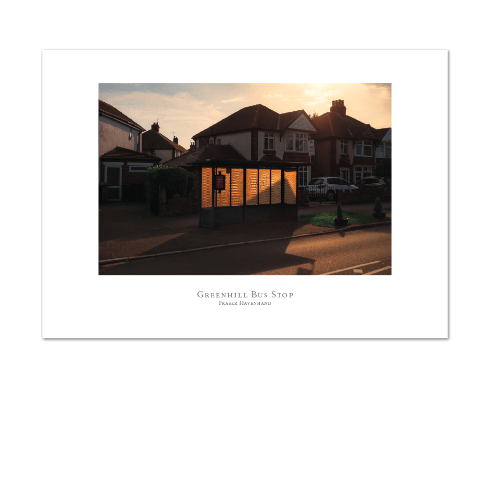 Picture of Greenhill Bus Stop | Small Print