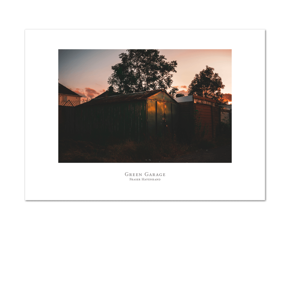 Picture of Green Garage | Large Print
