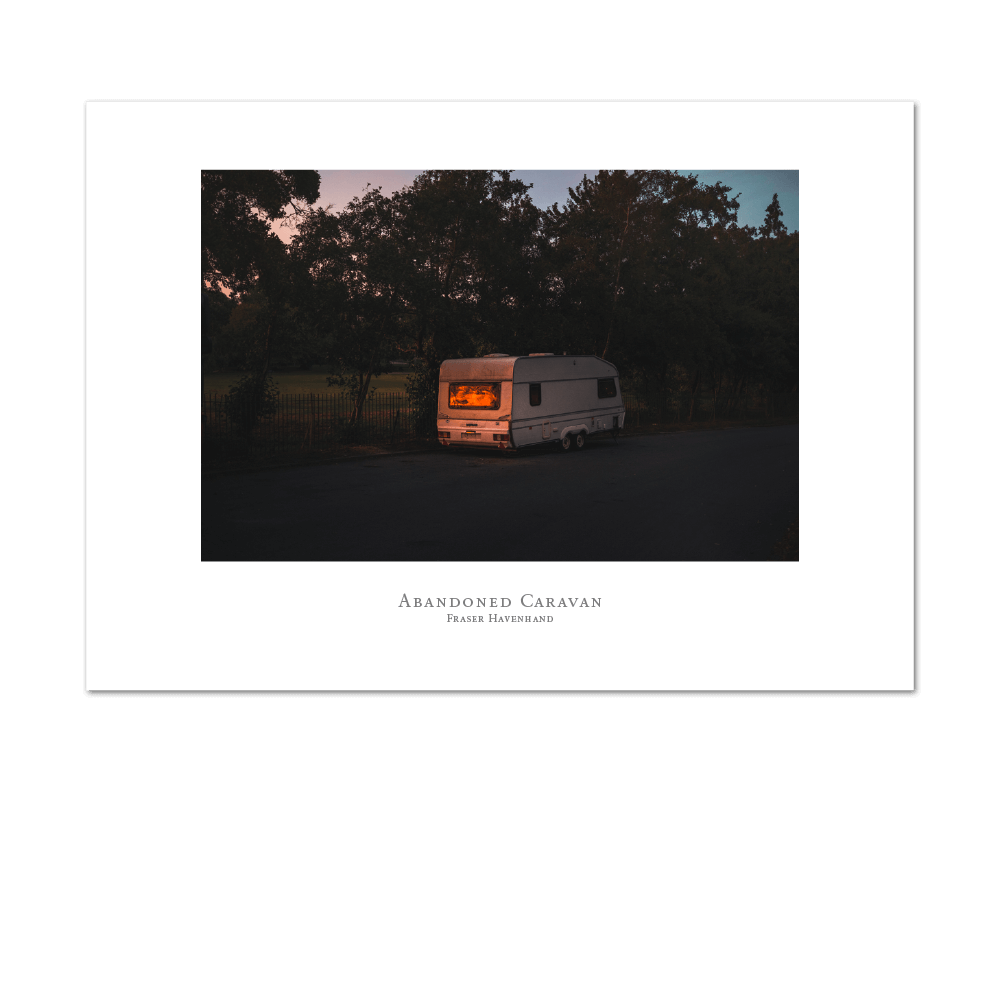 Picture of Abandoned Caravan | Large Print