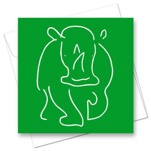 Picture of Rhino Green | Card