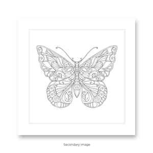 Picture of Magical Jungle & Ivy and the Inky Butterfly | Colouring Card