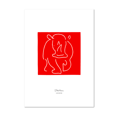 Picture of Rhino Red | Small Print