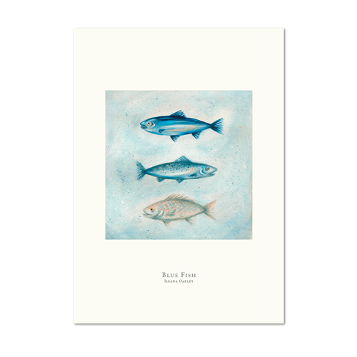 Picture of Blue Fish | Small Print