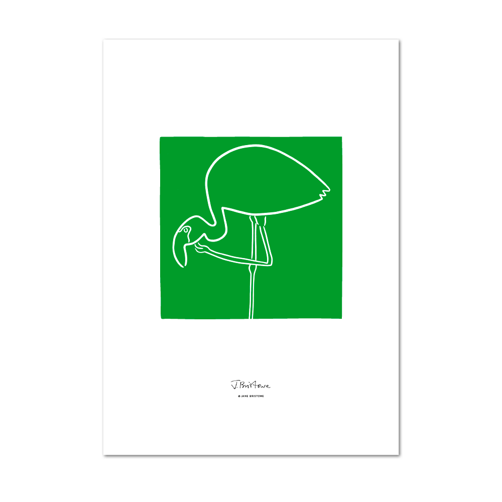 Picture of Flamingo Green | Small Print