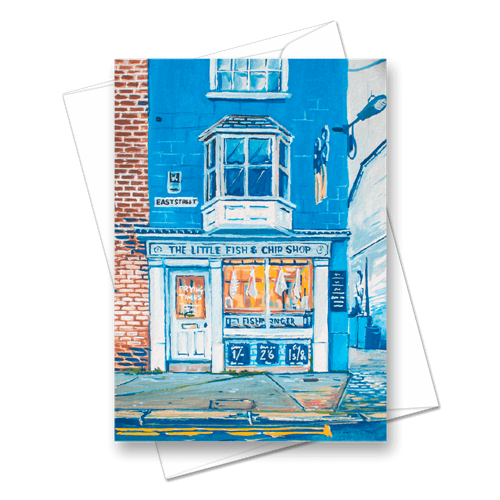 Picture of Fish and Chips | Card