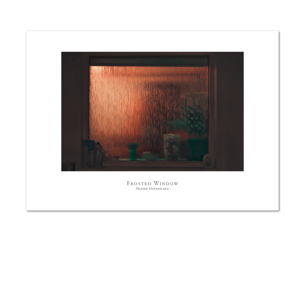 Picture of Frosted Window | Large Print