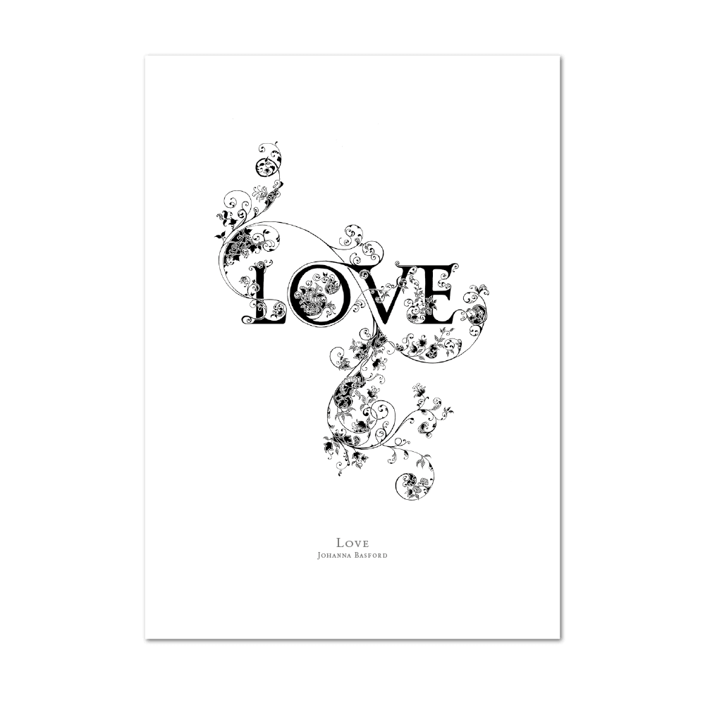 Picture of Love | Large Colouring Print