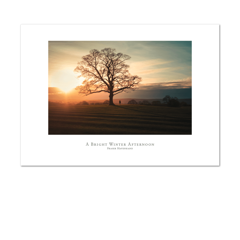 Picture of A Bright Winter Afternoon | Large Print