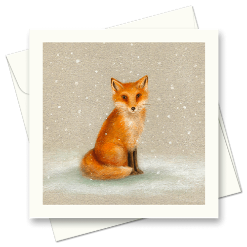 Picture of Christmas Snow Fox | Card
