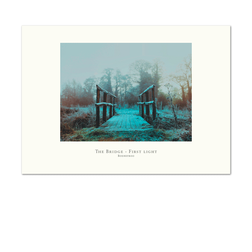 Picture of The Bridge - First light | Large Print