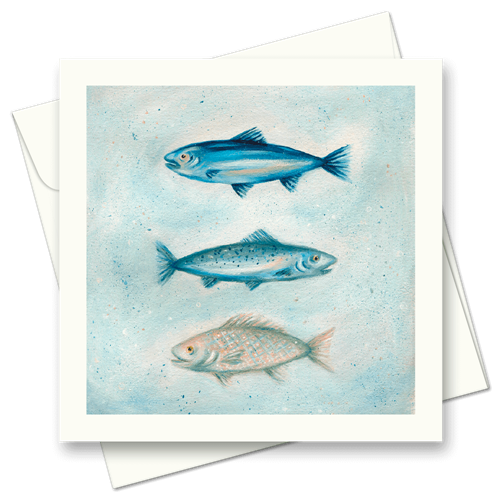 Picture of Blue Fish | Card