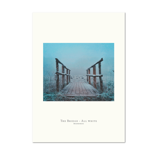 Picture of The Bridge - All white | Small Print