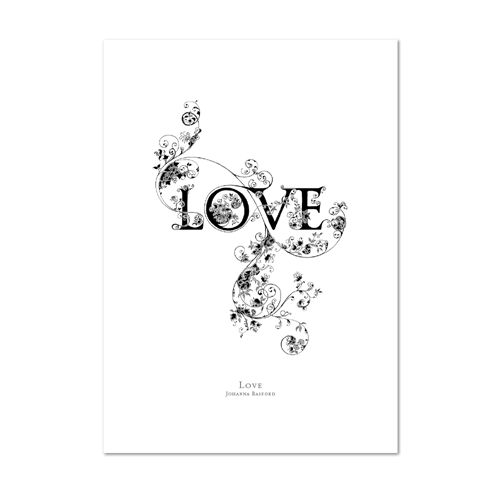 Picture of Love | Small Colouring Print