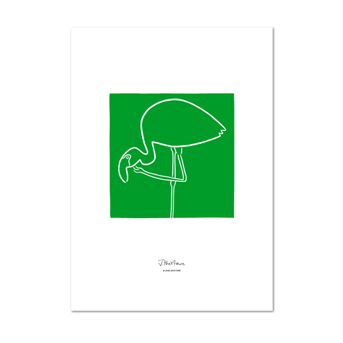 Picture of Flamingo Green | Small Print