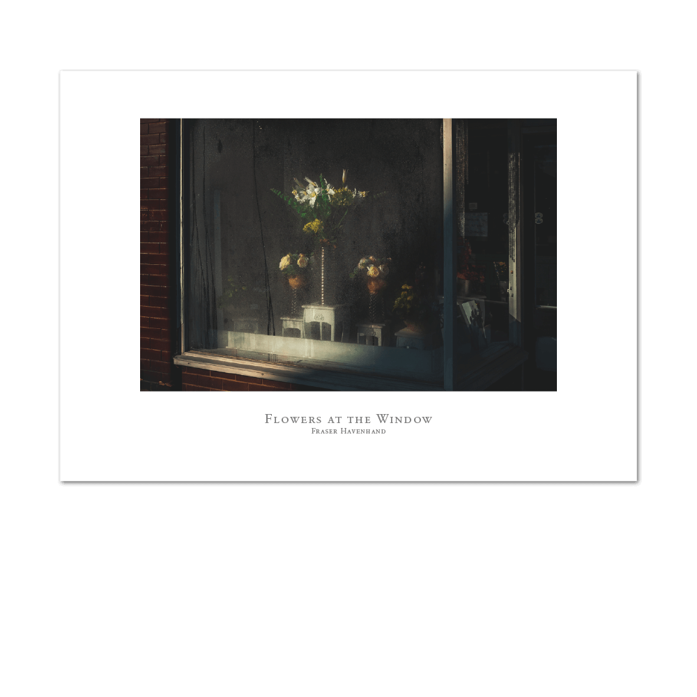 Picture of Flowers at the Window | Large Print