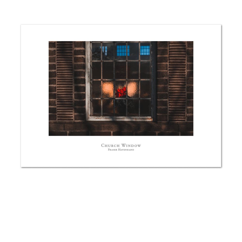 Picture of Church Window | Small Print