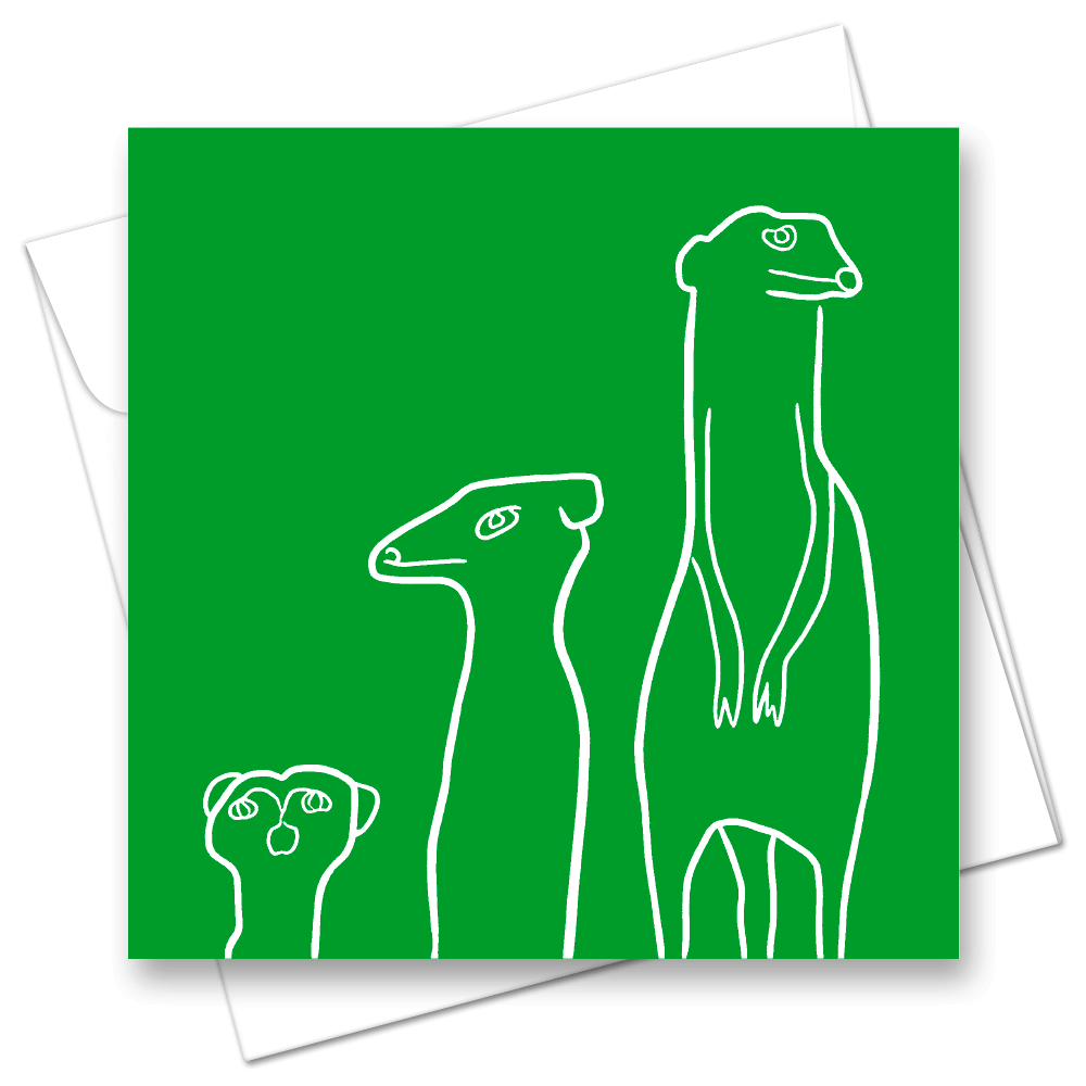 Picture of Meerkat Green | Card