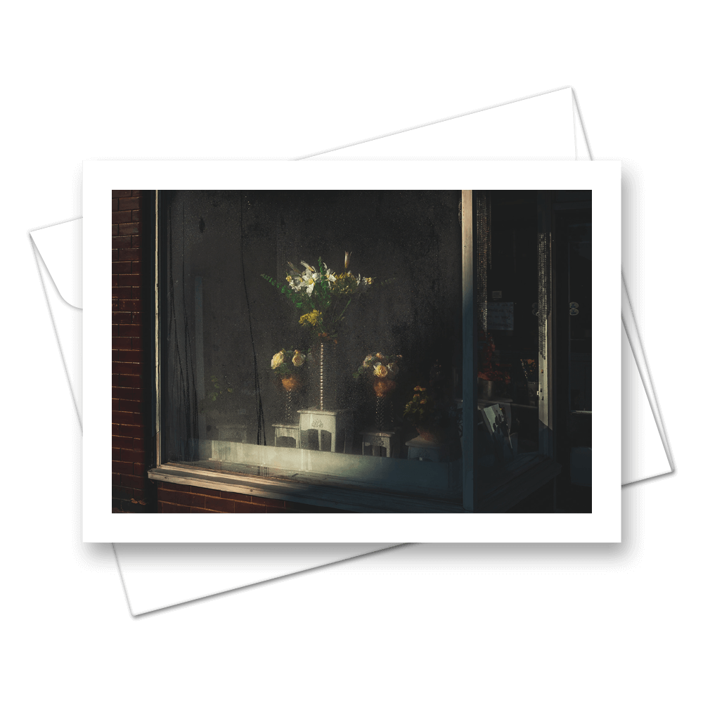 Picture of Flowers At The Window | Card
