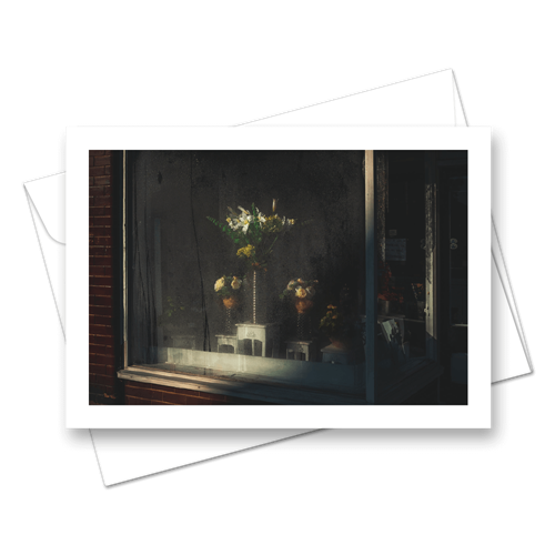 Picture of Flowers At The Window | Card