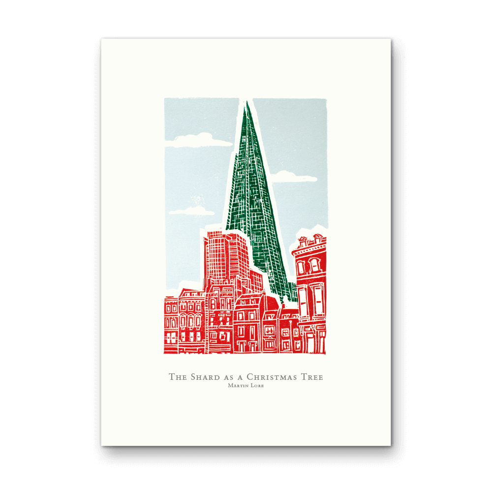 Picture of The Shard as a Christmas Tree | Large Print